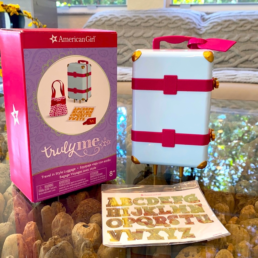 American Girl- travel in style luggage
